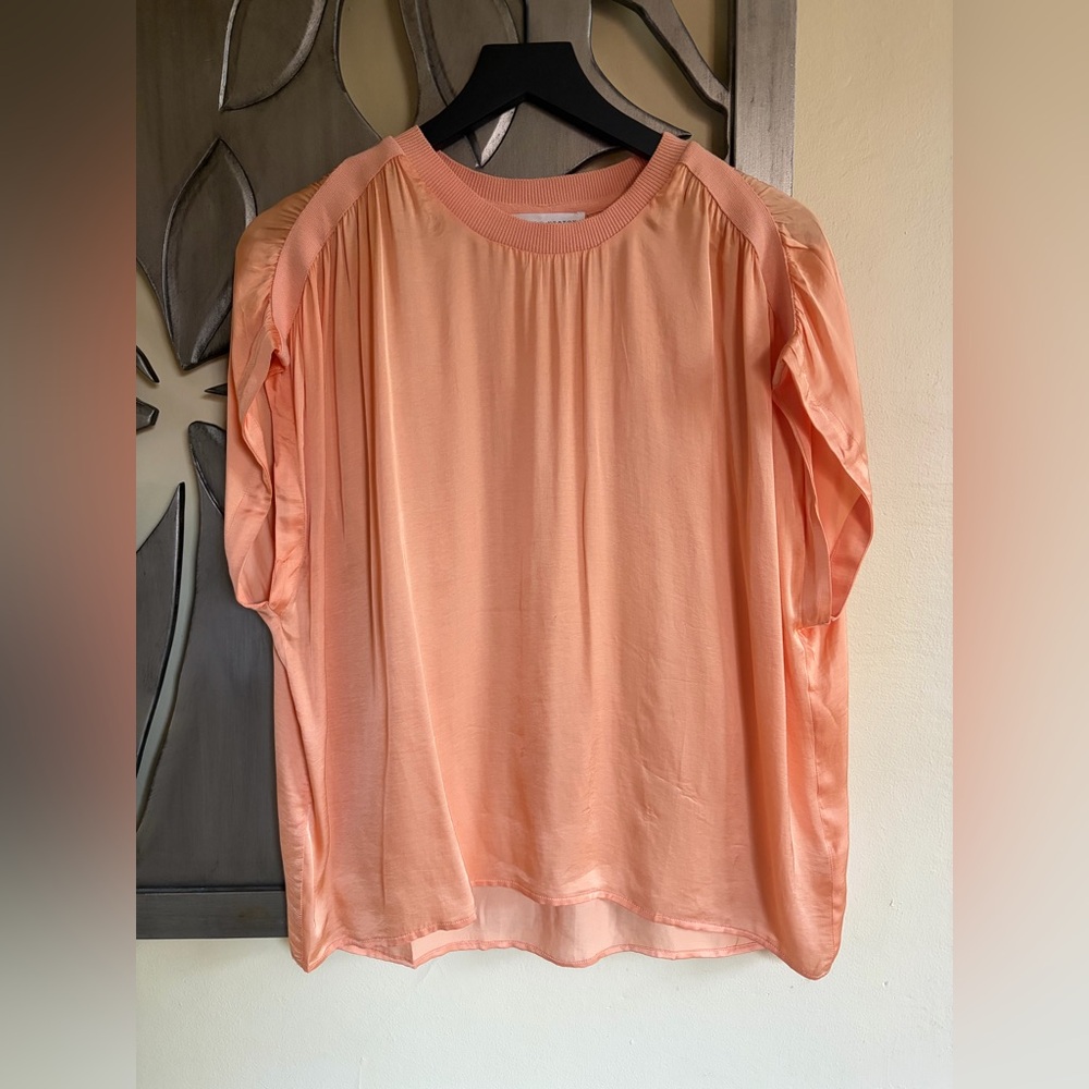Melissa Nepton Lima Top Orange Cantaloupe Medium